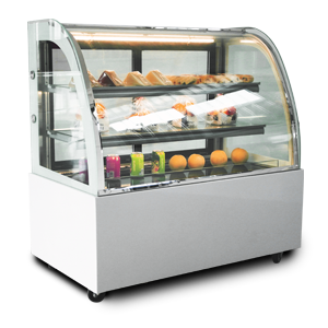 arco vitrina refrigerada para pasteles
