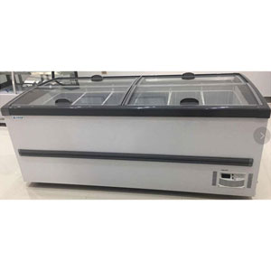 freezer horizontal tapa vidrio