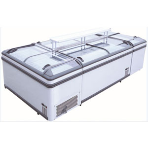 freezer horizontal tapa vidrio