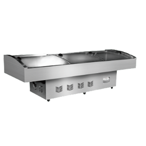 congelador tapa de vidrio